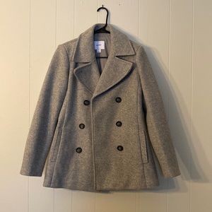 Grey Peacoat